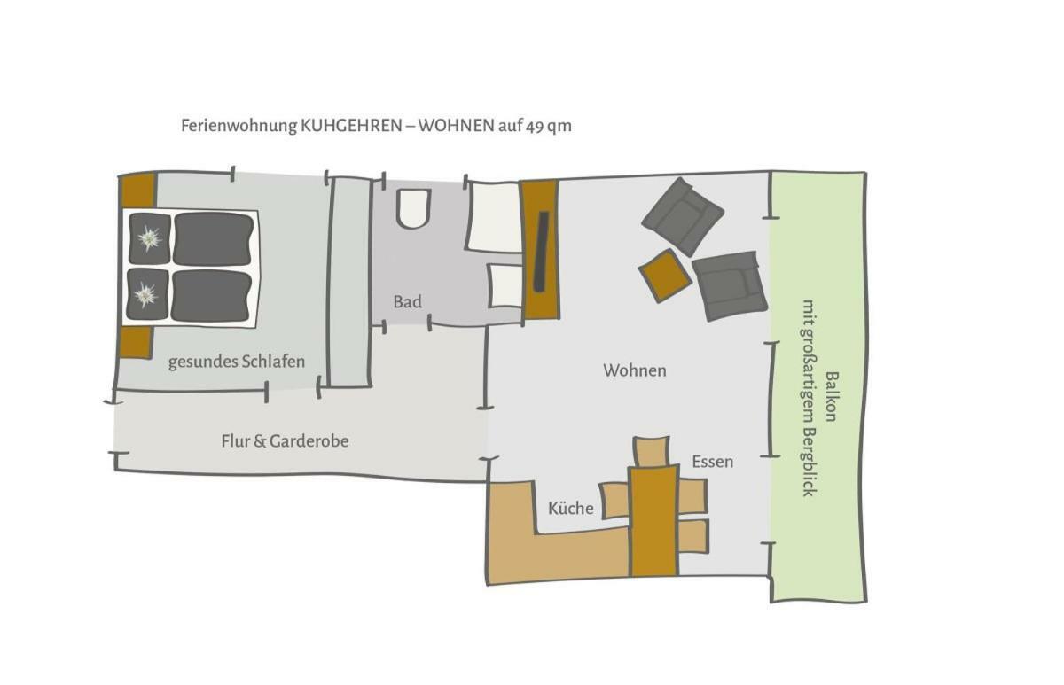 Gaestehaus Rappenkopf Oberstdorf Esterno foto